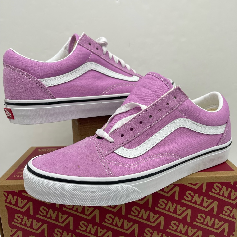 Vans Old Skool
Orchid/True White Sneakers Lavender 
VN0A3WKT3SQ - Picture 7 of 16